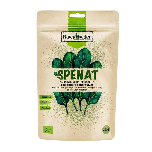Rawpowder Spenat Pulver 200 g