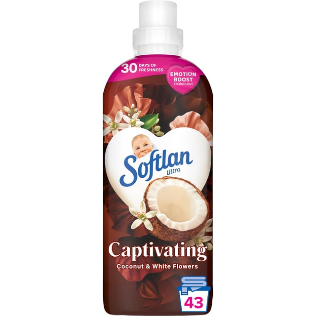 Softlan Sköljmedel Coconut & White Flowers 650 ml