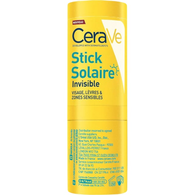 CeraVe Invisible Sun Stick SPF 50+ 8 g