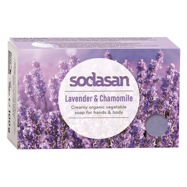 Sodasan Lavendel & Kamomill Tvål 100 g