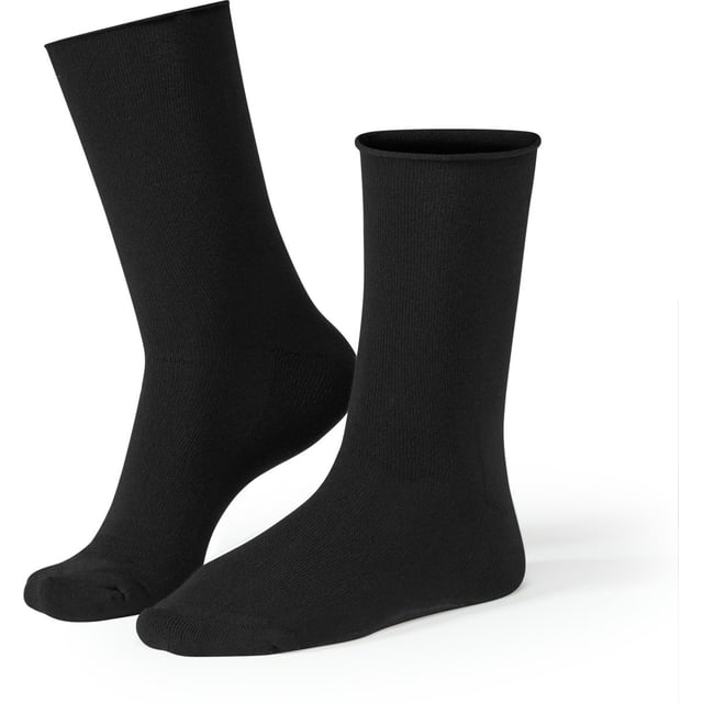 Life Wear Diabetesstrumpa Bomull Svart 37/39 1 st