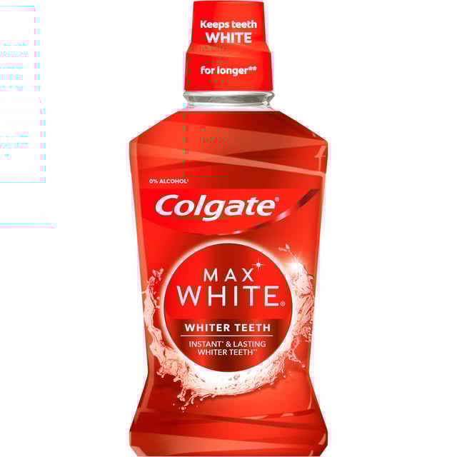 Colgate Munskölj Max White 500 ml