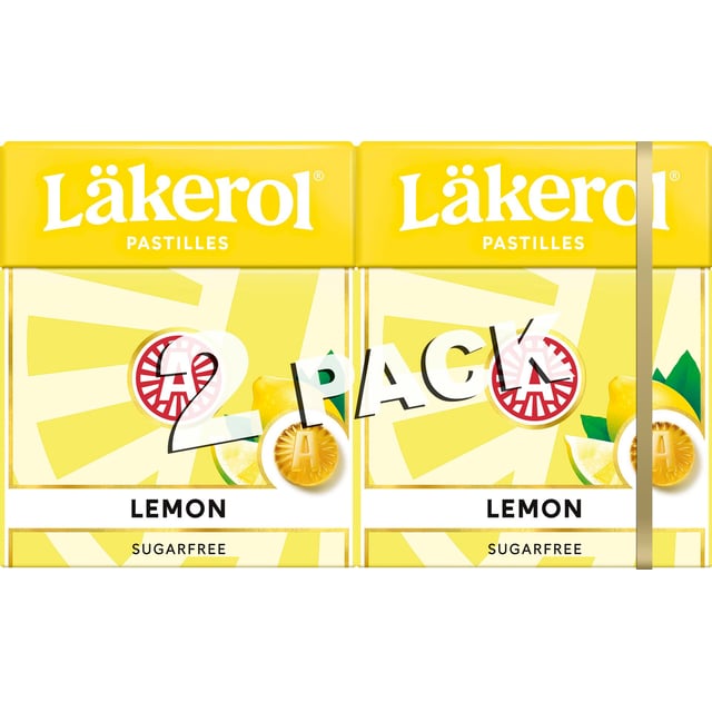 Läkerol Classic Lemon 2-pack