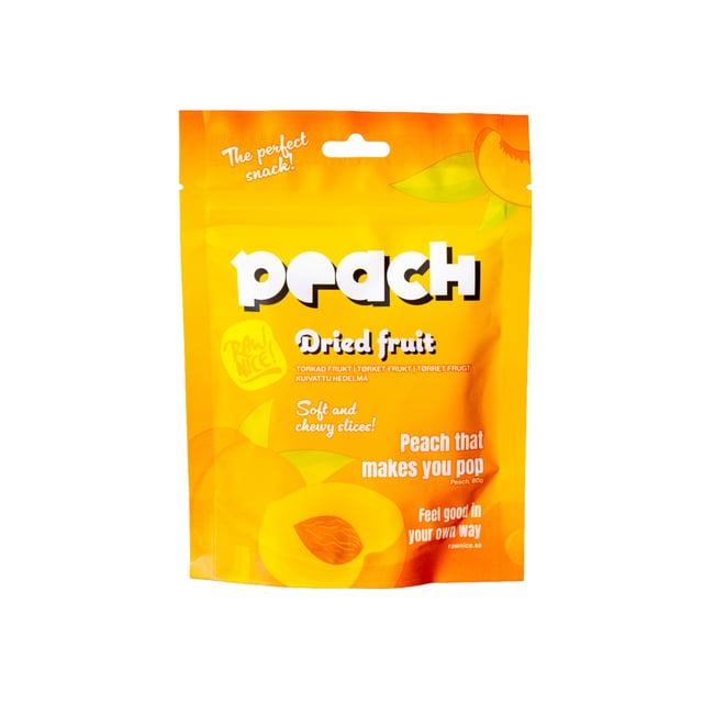 Rawnice Torkad Persika 80 g