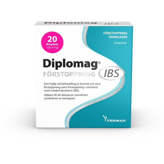 Diplomag IBS Förstoppning 20 st