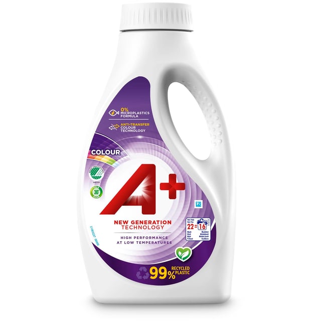 A+ Color Flytande Tvättmedel 880 ml