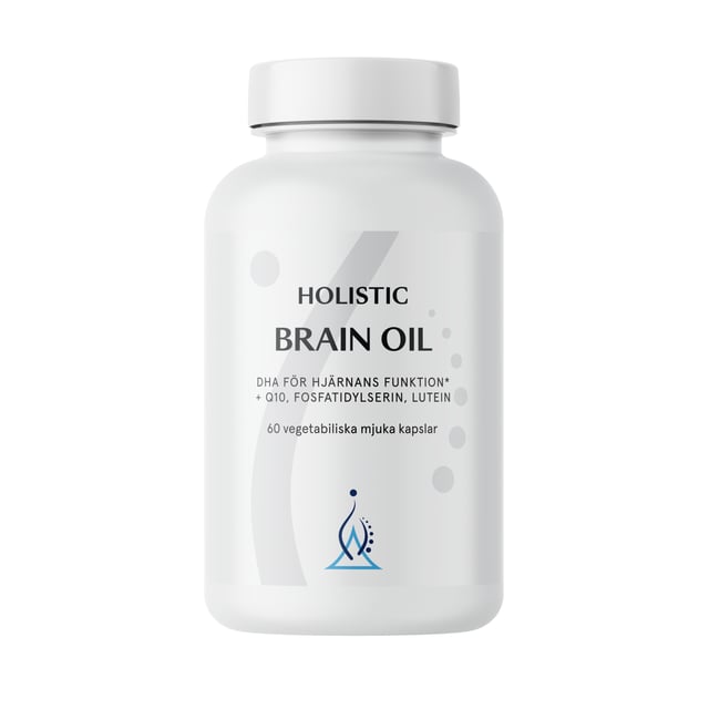 Holistic Brain Oil 60 vegetabiliska kapslar