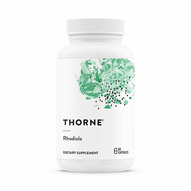 THORNE Rhodiola Rosea 60 kapslar