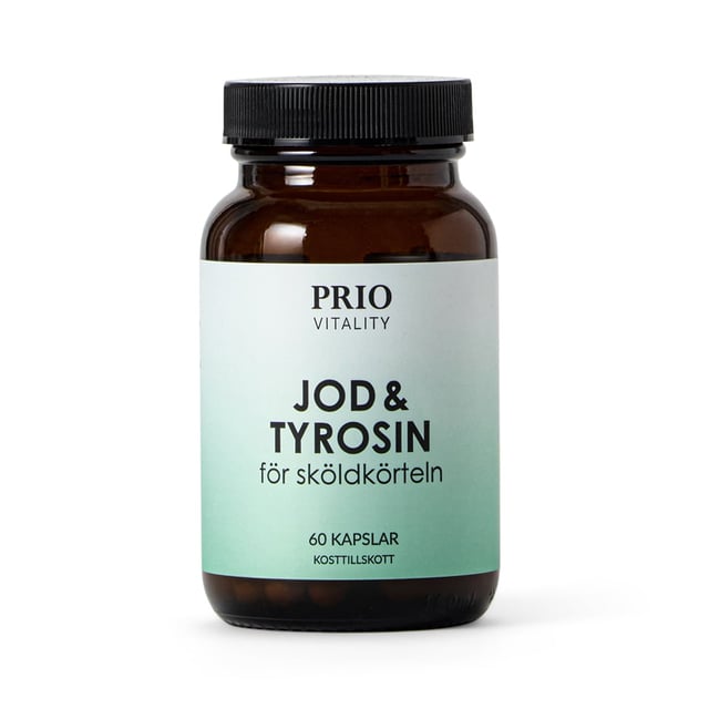 Prio Vitality Scandinavia Jod & Tyrosin 60 kapslar