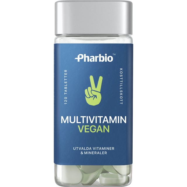 Pharbio Multivitamin Vegan 120 tabletter