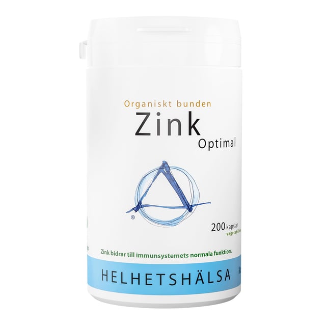 Helhetshälsa ZinkOptimal 25 mg 200 kapslar