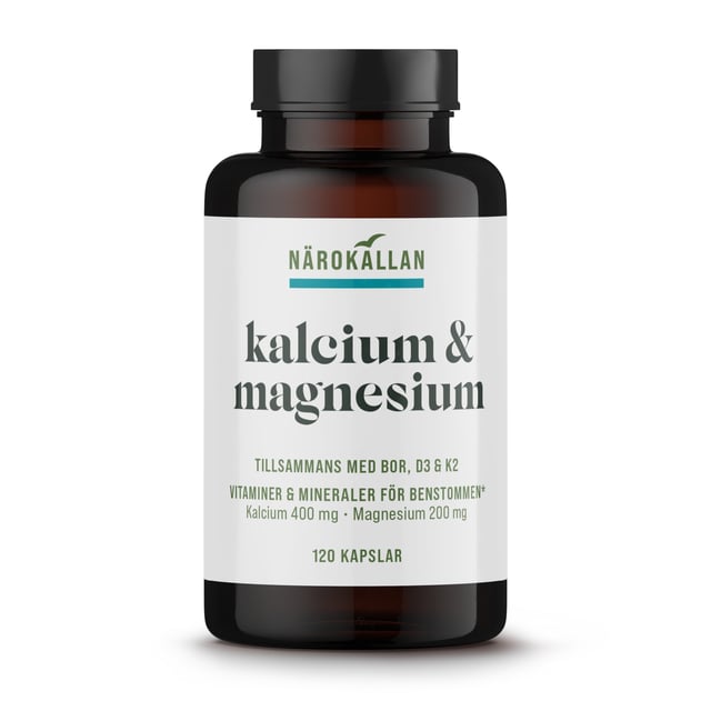 Närokällan Kalcium & Magnesium 120 kapslar