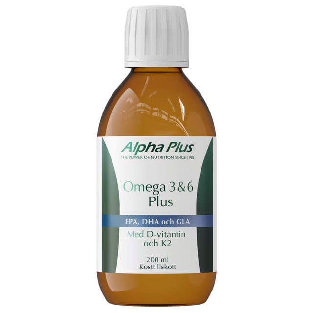 Alpha Plus Omega 3 & 6 Plus 200 ml