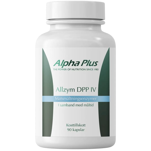 Alpha Plus AllZym DPP IV 90 kapslar