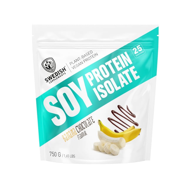 Swedish Supplements Soy Protein Isolate Banana chocolate 750 g