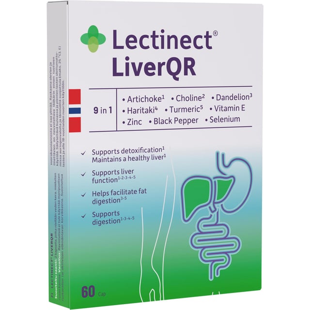 Lectinect LiverQR 60 kapslar