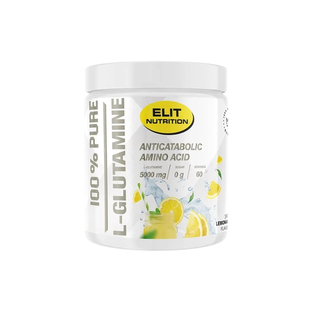 Elit Nutrition100% rent L-glutamine Lemonade 300 g