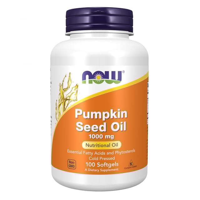 Now Pumpkin Seed Oil 1000 mg 100 Softgels