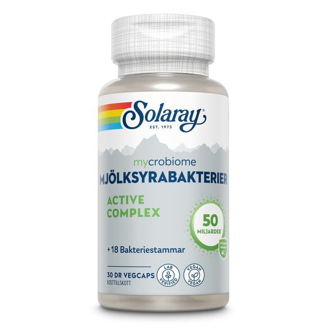 Solaray Mycrobiome Active Complex 30 DR-kapslar