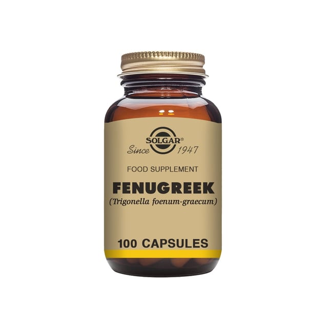 Solgar Fenugreek 100 kapslar