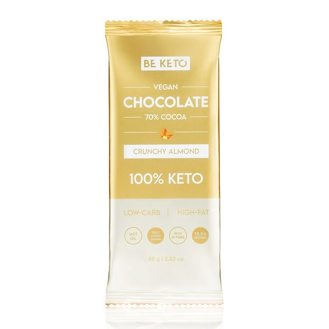 BeKeto Chocolate Crunchy Almond 80 g