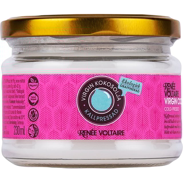Renée Voltaire Virgin Kokosolja - Kallpressad 230 ml EKO