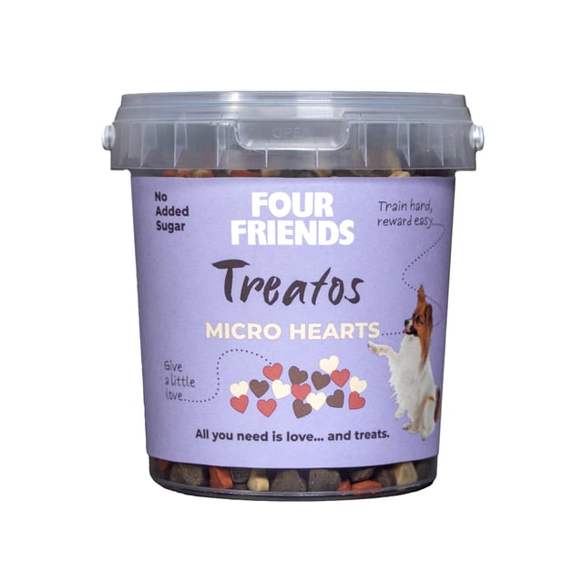 FourFriends Treatos Micro Hearts 500 g