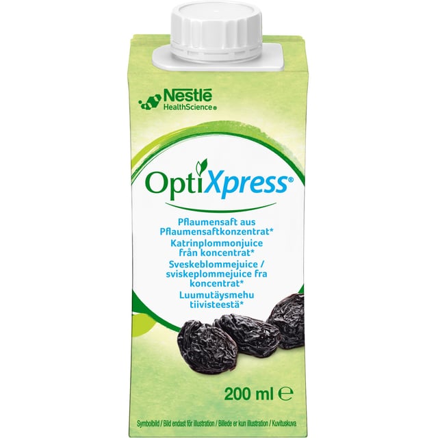 Nestlé OptiXpress Katrinplommonjuice 200 ml