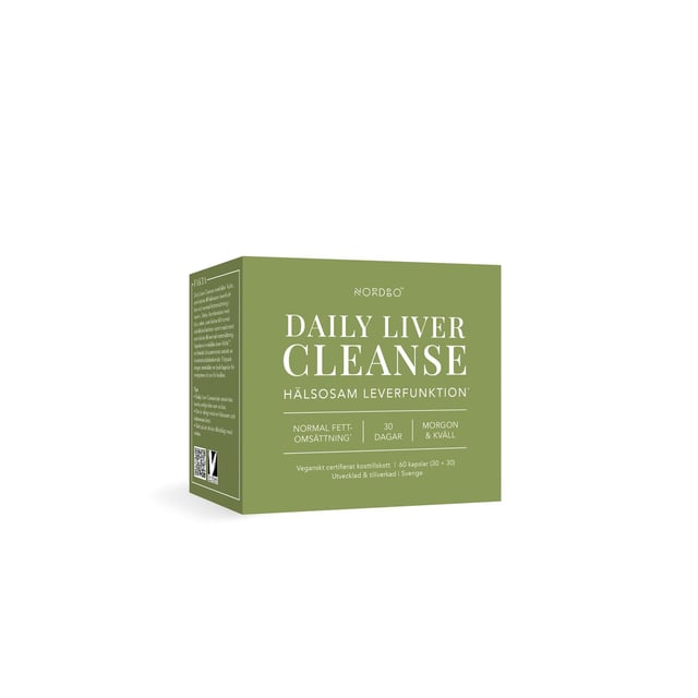Nordbo Daily Liver Cleanse 60 kapslar