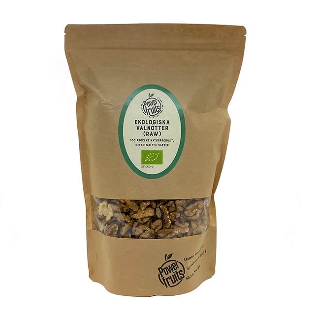 Powerfruits Valnötter 1000g