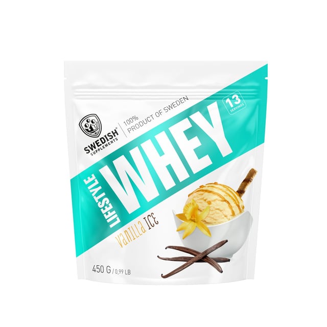Swedish Supplements Lifestyle Whey Vanilla Ice 450 g