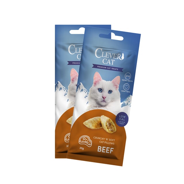 Clever Cat Pillows Beef 30 g