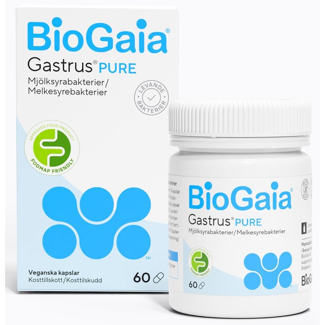 BioGaia® Gastrus® PURE 60 kapslar