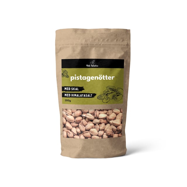 Nuts Fabriken Oskalade Pistagenötter & Himalayasalt 300g
