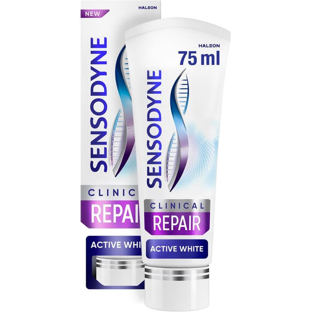 Sensodyne Clinical Repair Active White Tandkräm 75 ml