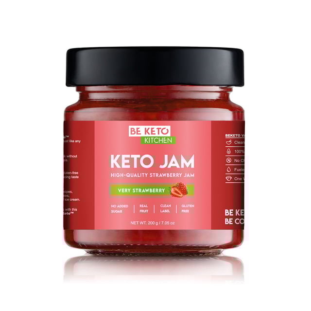 BeKeto Jam Very Strawberry 200 g