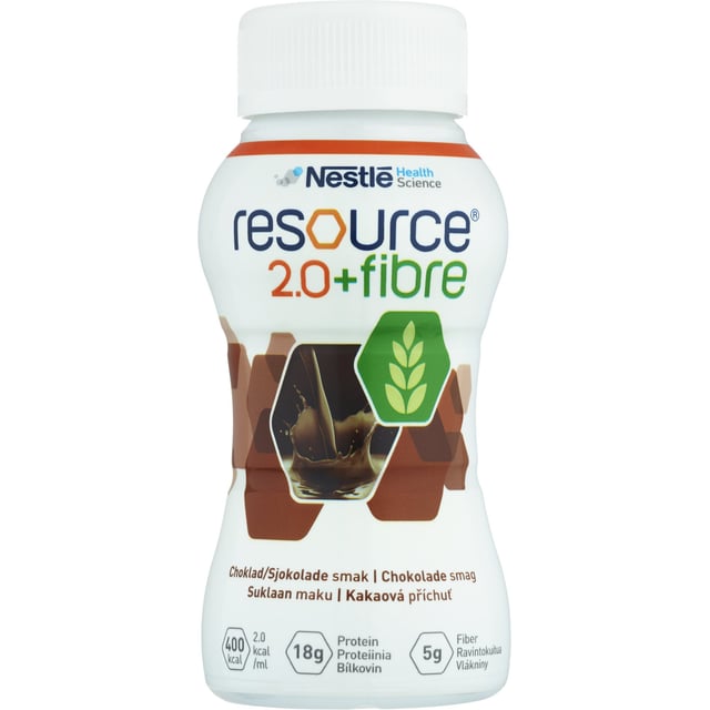 Nestlé Resource 2.0 Fibre Choklad 4 x 200 ml