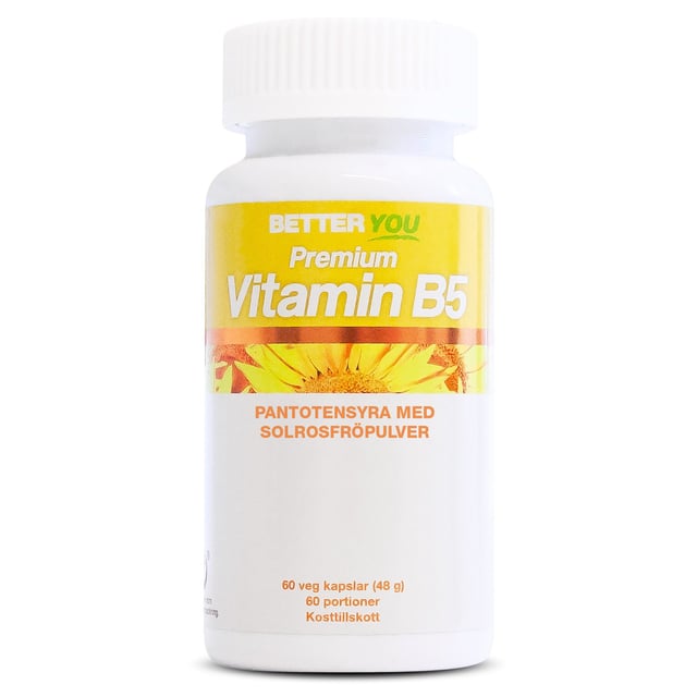 Better You Premium Vitamin B5 60 kapslar