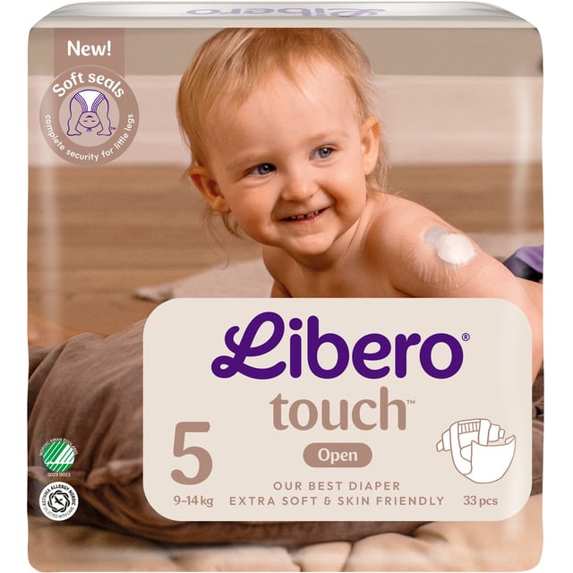 Libero Touch 5 Blöjor (9-14 kg) 33 st
