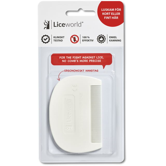 Liceworld Luskam Kort & Fint Hår 1 st