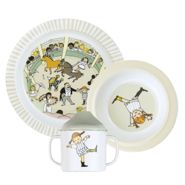 Rätt Start, Pippi Cirkus Barnservis 3-delar