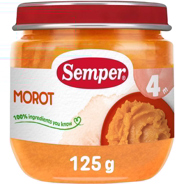 Semper Morot från 4 månader 125g