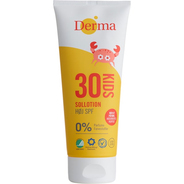 Derma Sun Kids Sollotion Spf 30 200 ml