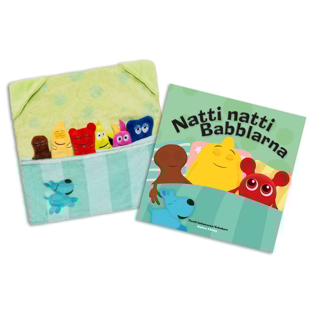 Babblarna Bok & Godnattleksak Natti, Natti Babblarna 1 st