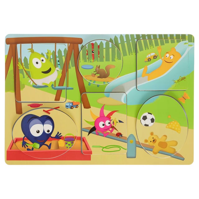 Babblarna Tittutpussel Lekpark 6 Figurer 1-3 år