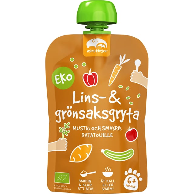 Minstingen Klämmis Lins & Grönsaksgryta 120 g