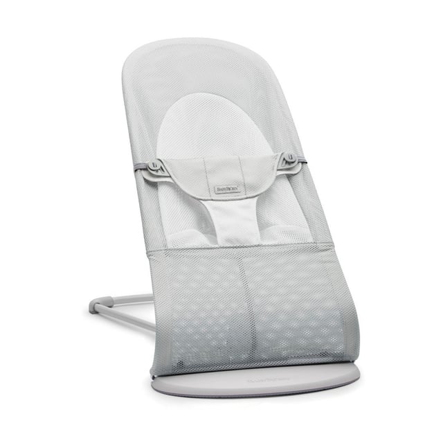 BabyBjörn Babysitter Balance Soft Mesh Silver/Vit