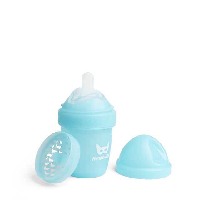 Herobility Baby Bottle 140ml Blue