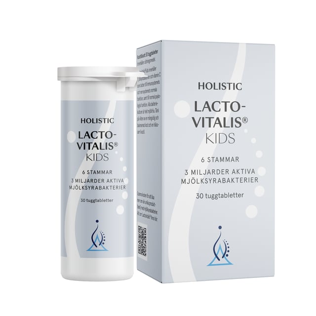 Holistic Lactovitalis® Kids 30 tuggtabletter