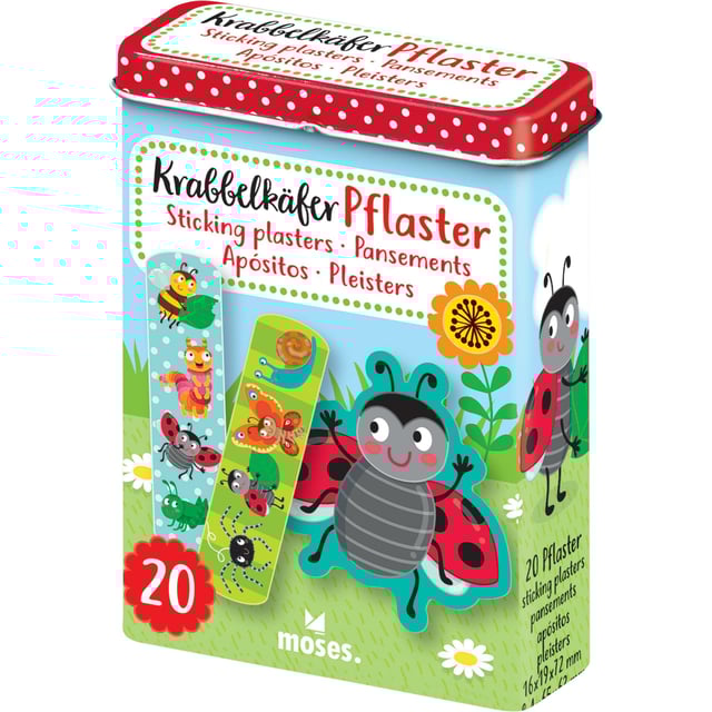 moses Nyckelpigeplåster 20 stycken